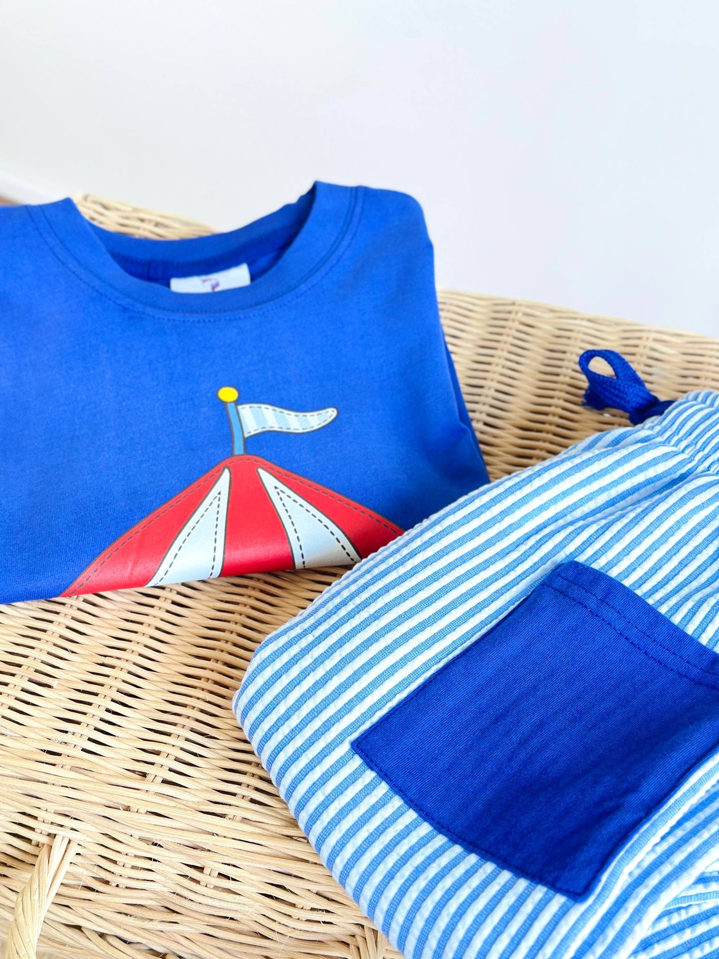 Le Cirque Pants & Tshirt Set - 2-8Y