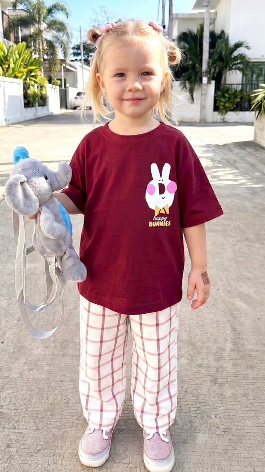 Little Bunnies Pants & Tshirt Set - 2-8Y