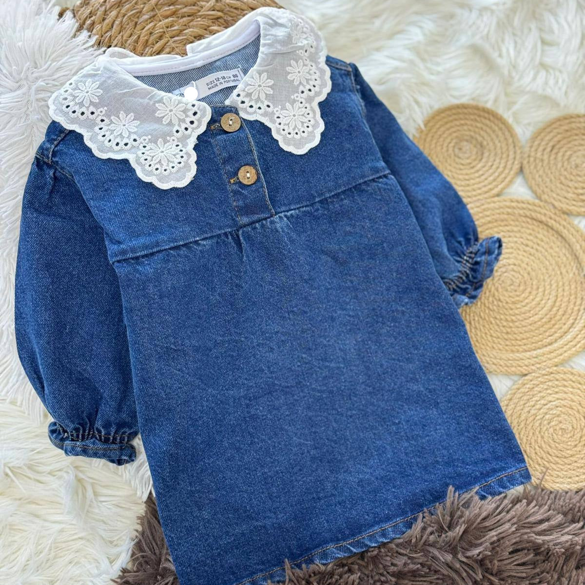 DENIM Dress - BLUE - 18M-6Y