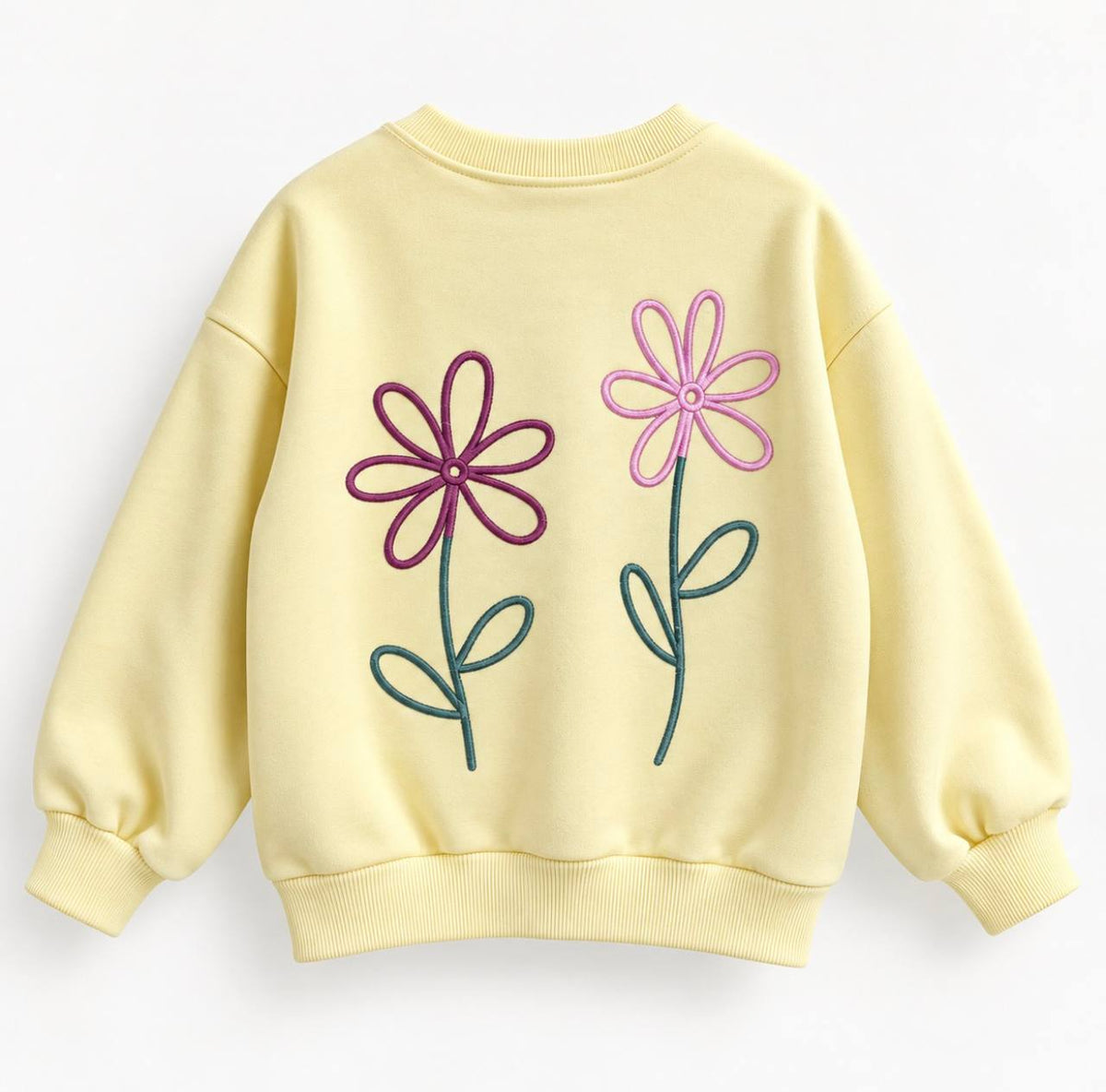 Stitched Believe in Yourself Sweater - 3-8Y