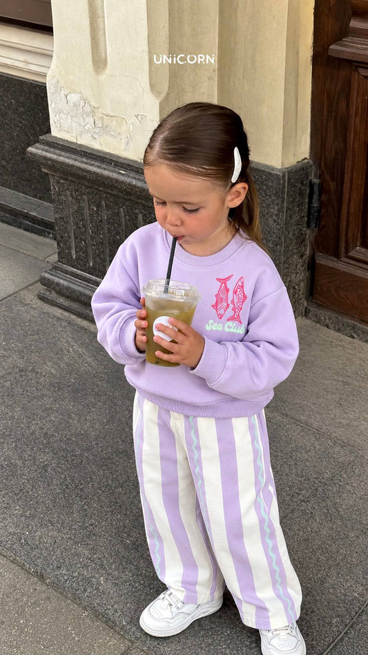 Sea Club Purple Set - 2-8Y