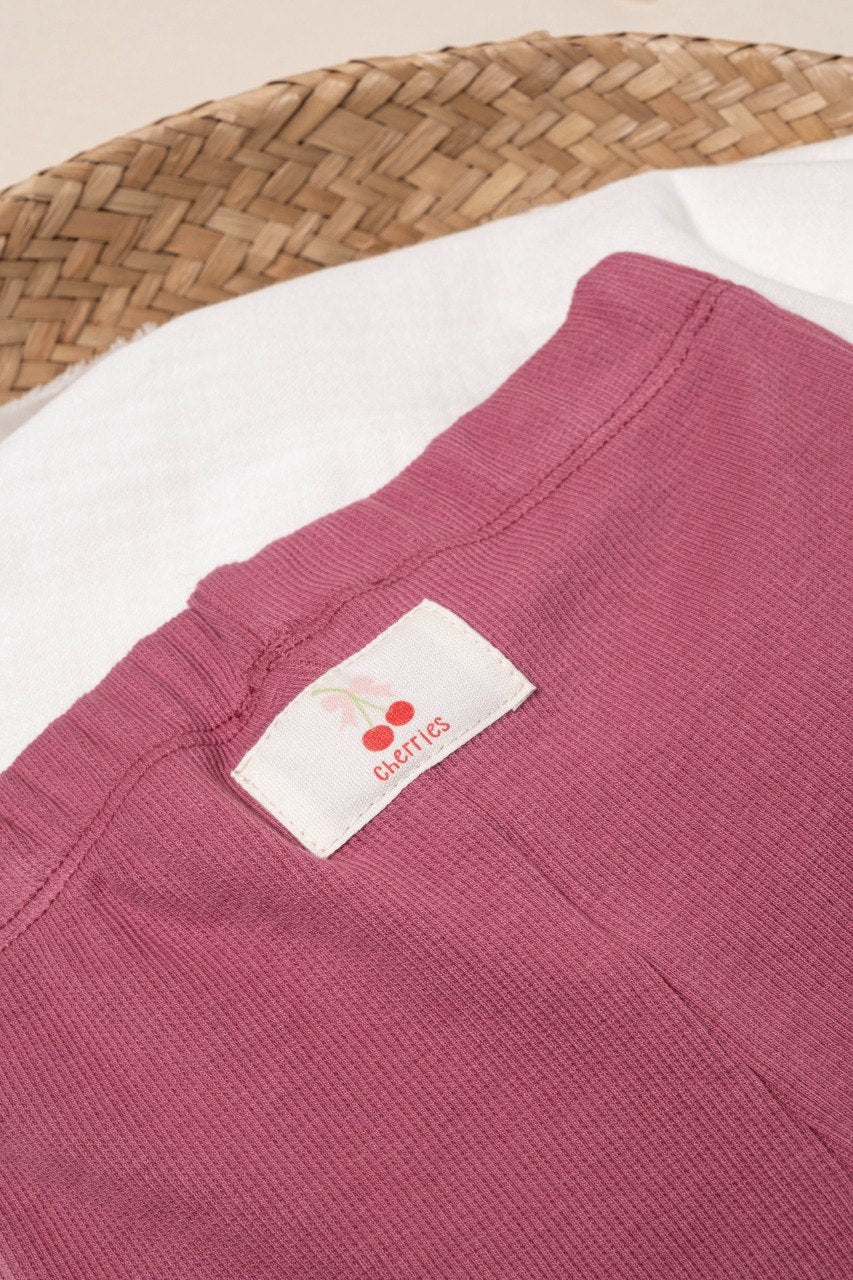 Cotton Legging Pink and Fushia 9M-4y