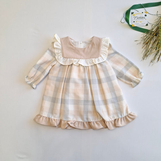 The Seraphina Plaid Smock - 6-36M