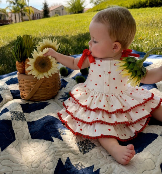Heartful Dress - 6-24M