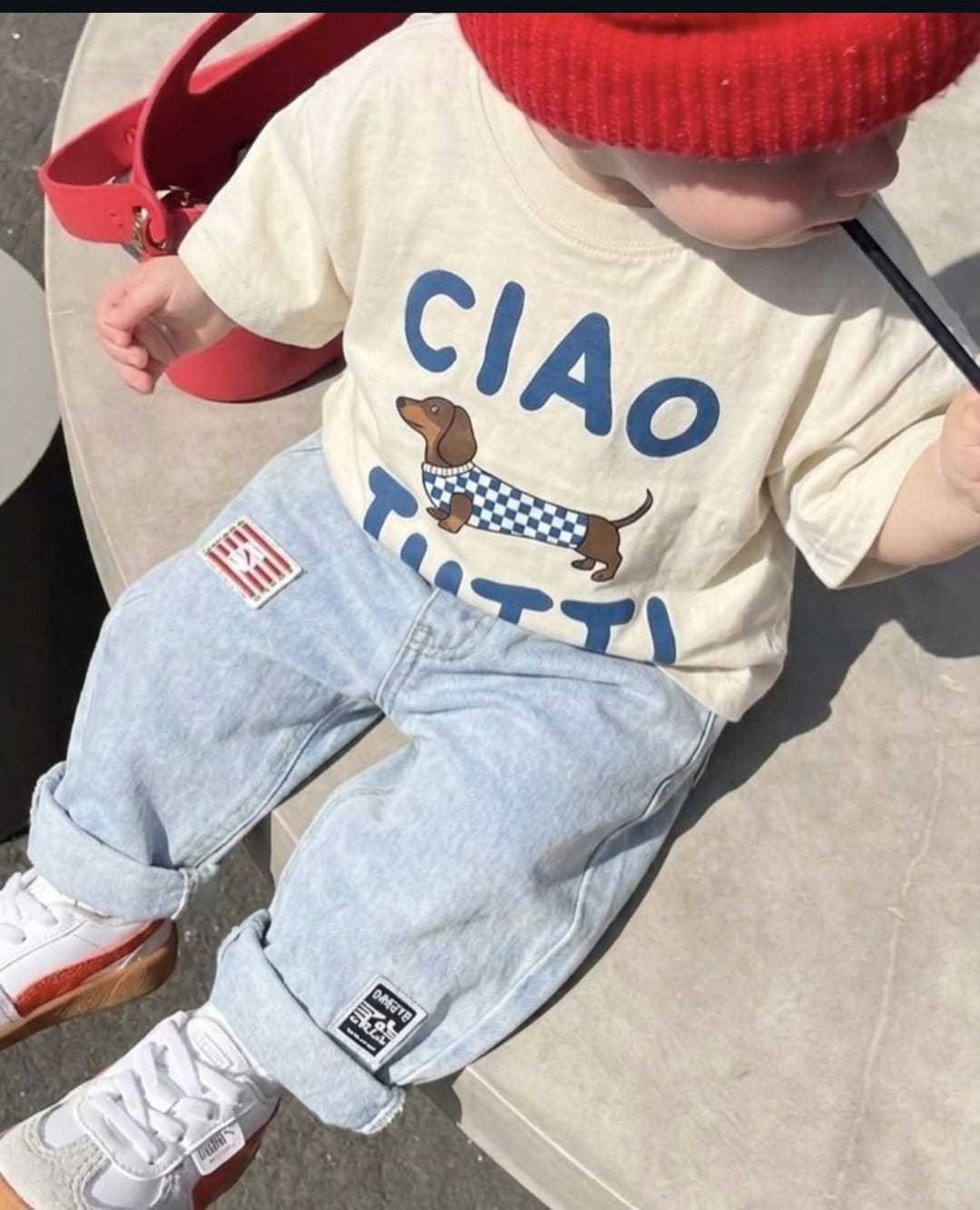 CIAO TUTTI DOG - Tshirt - 2-7Y