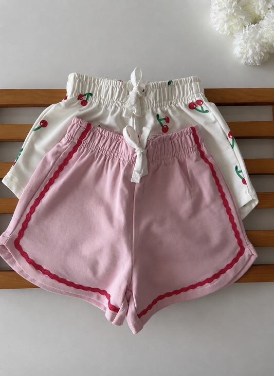 The Cherries Bundle Shorts - 2 PCs - 2-8Y