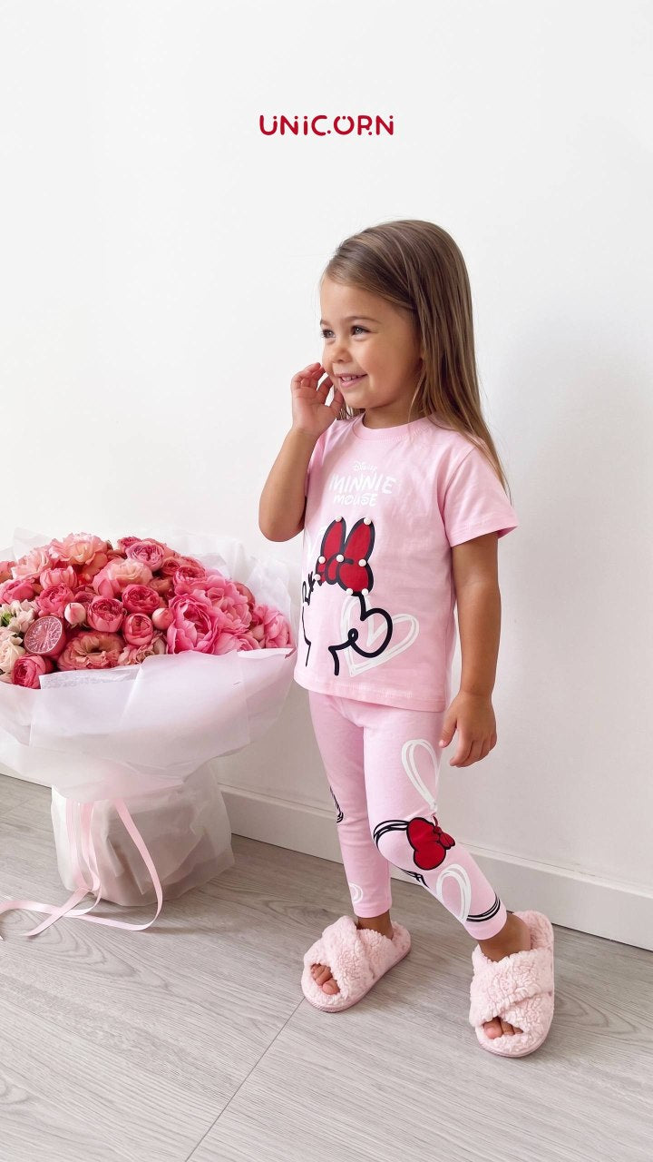 Minnie - Legging & Tshirt Set - 2-8Y