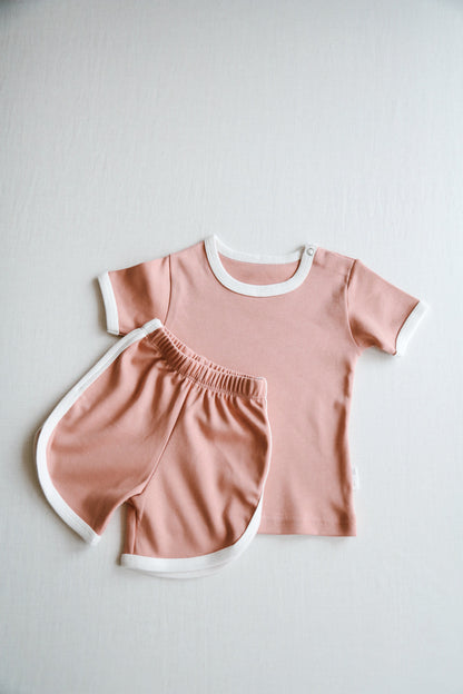 "Summer Vibes" Short & T-Shirt Set 1-5Y
