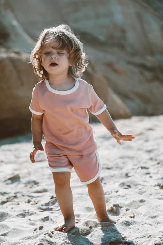 "Summer Vibes" Short & T-Shirt Set 1-5Y