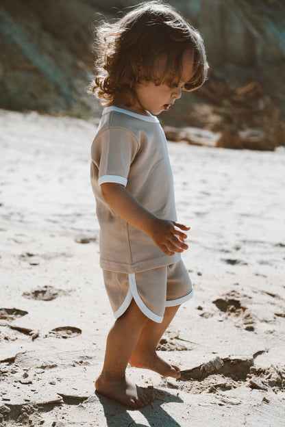 "Summer Vibes" Short & T-Shirt Set 1-5Y