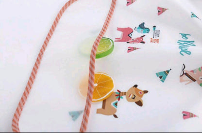 Waterproof Bibs - Long Sleeve (Animals)