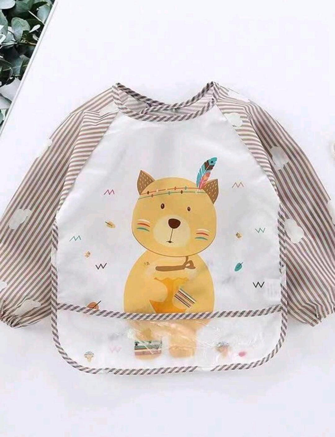 Waterproof Bibs - Long Sleave (Animals)