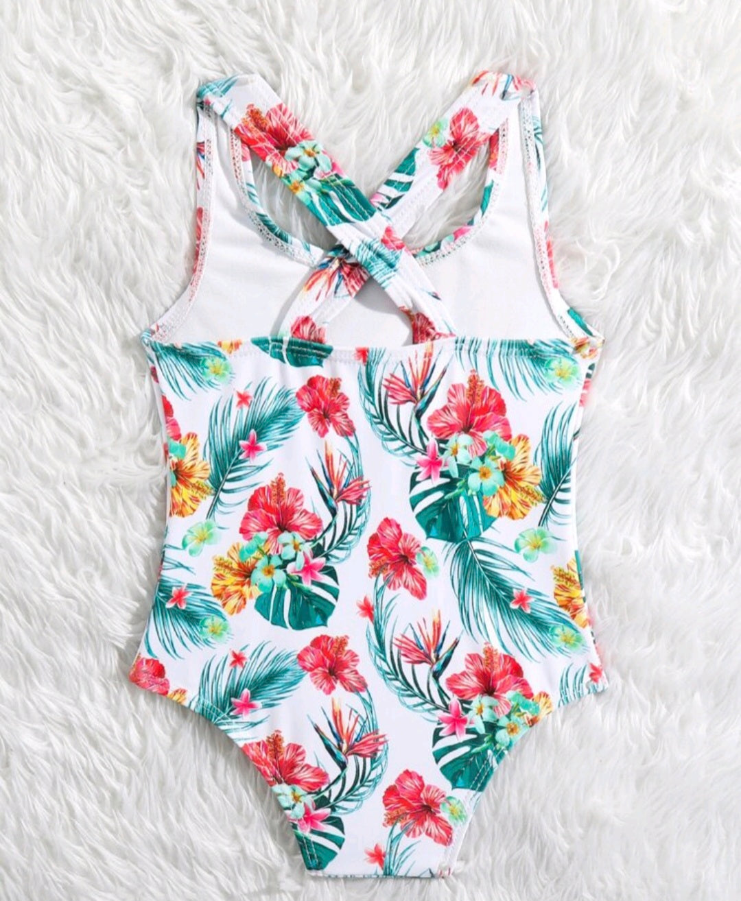 Tropical One Piece Swimsuit