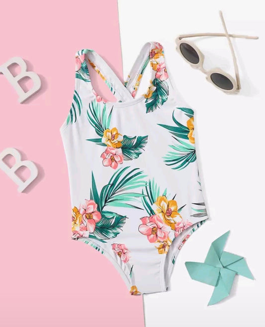 Floral One Piece Swimsuit