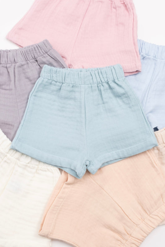 Muslin Baby Shorts