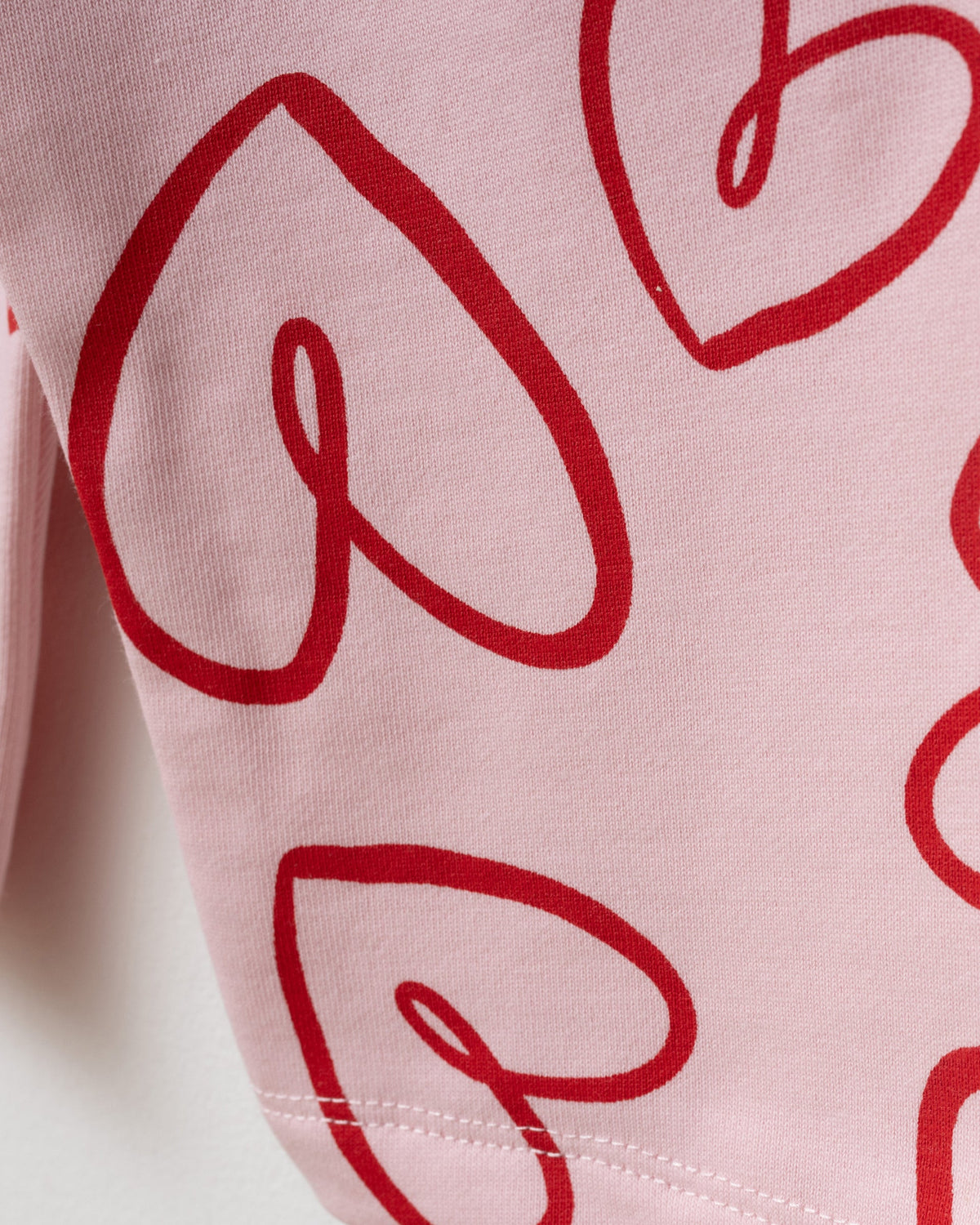 Heartful Pants & Sweater Set - Red/Pink/Purple - 6M-2Y
