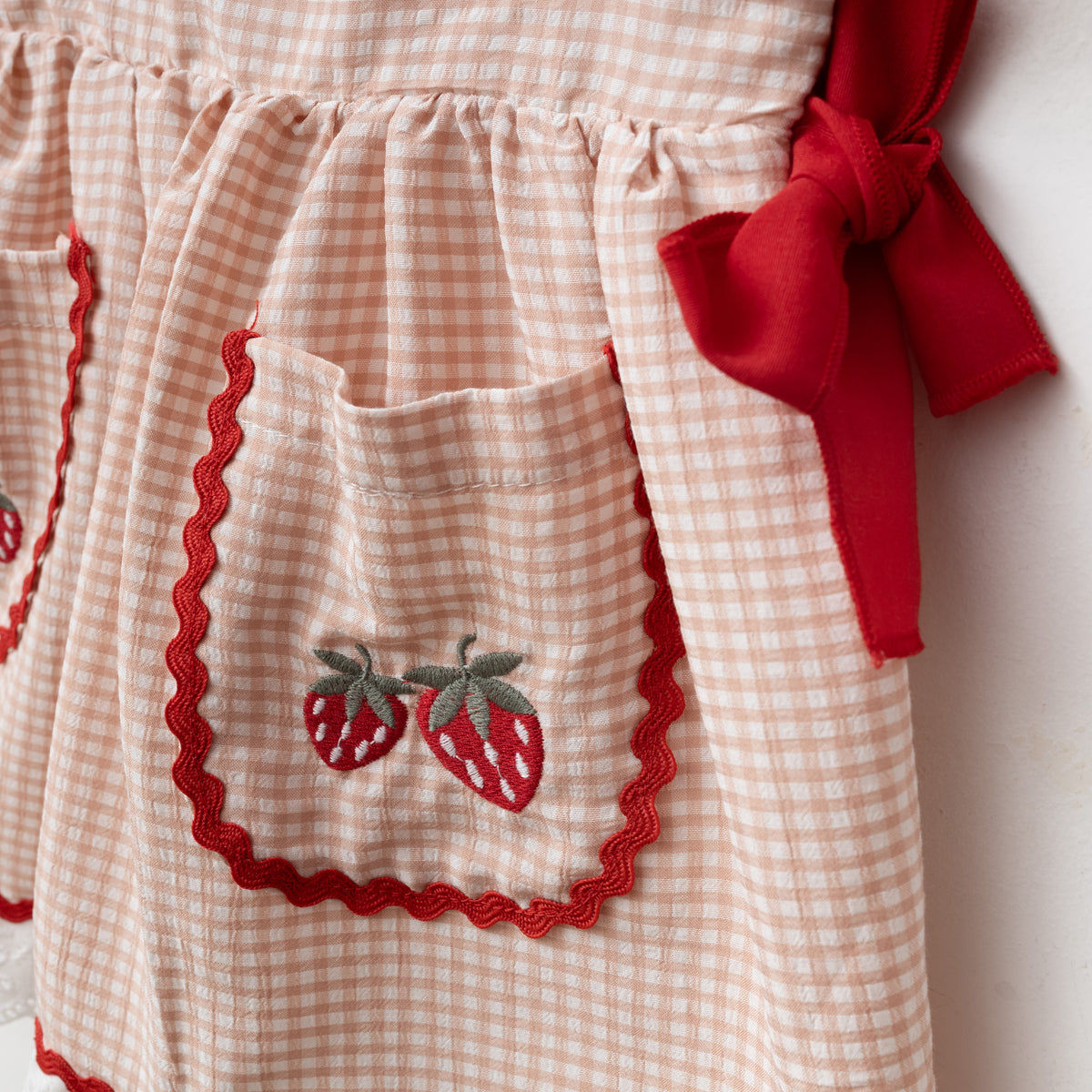 Strawberry Basket Dress - 3-18M