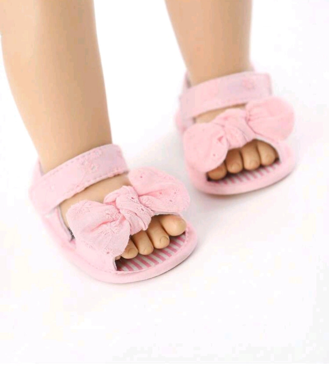 Pink Bow Sandals