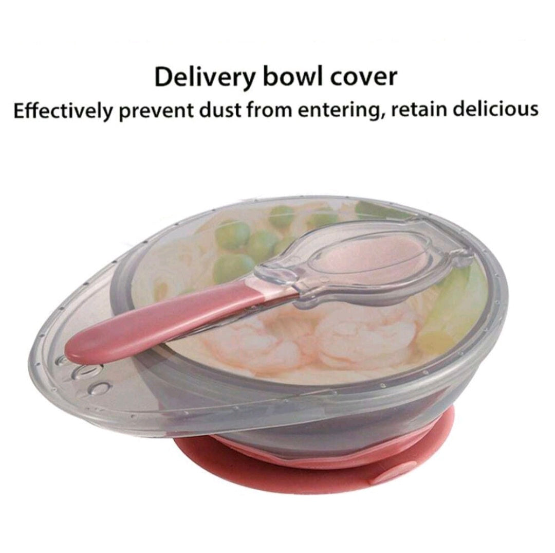 Spoon & Bowl Set with Lid