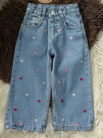 DENIM Pants - Ribbons & More - 18M-6Y