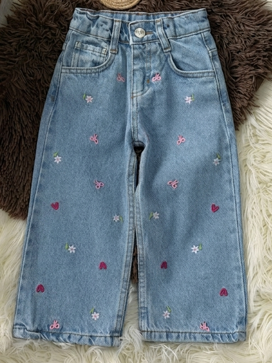 DENIM Pants - Ribbons & More - 18M-6Y