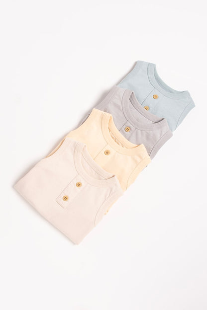 Little Breeze Romper 100% cotton 3-24M