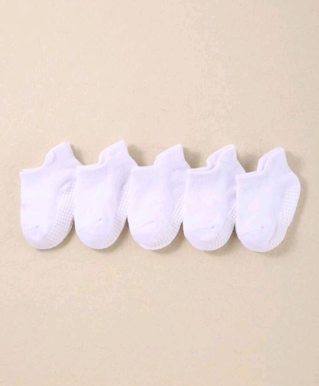 Low Cut White Socks