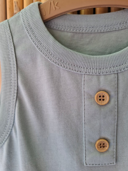 Little Breeze Romper 100% cotton 3-24M