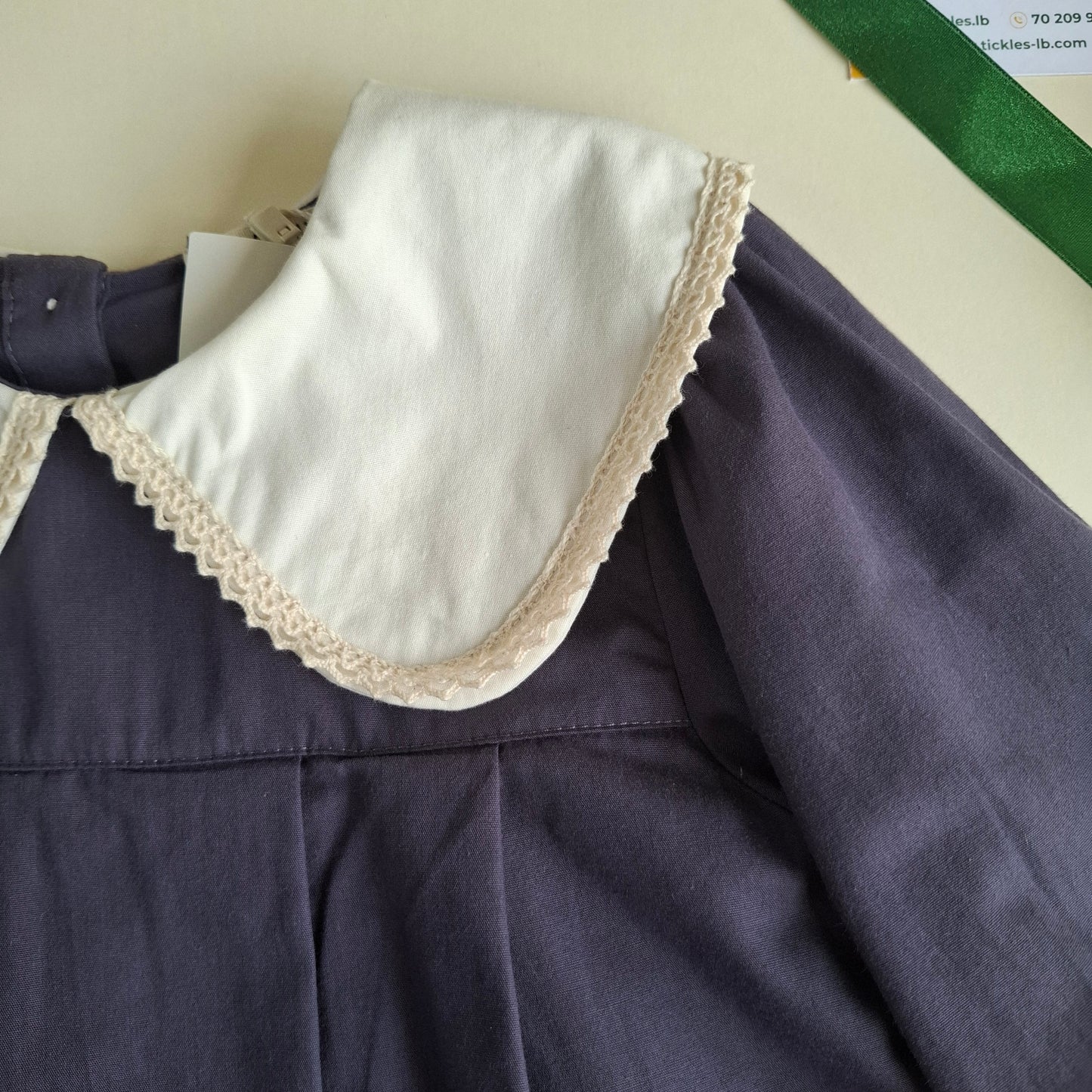 Michaella Dress -  Dark Purple - 1-6Y