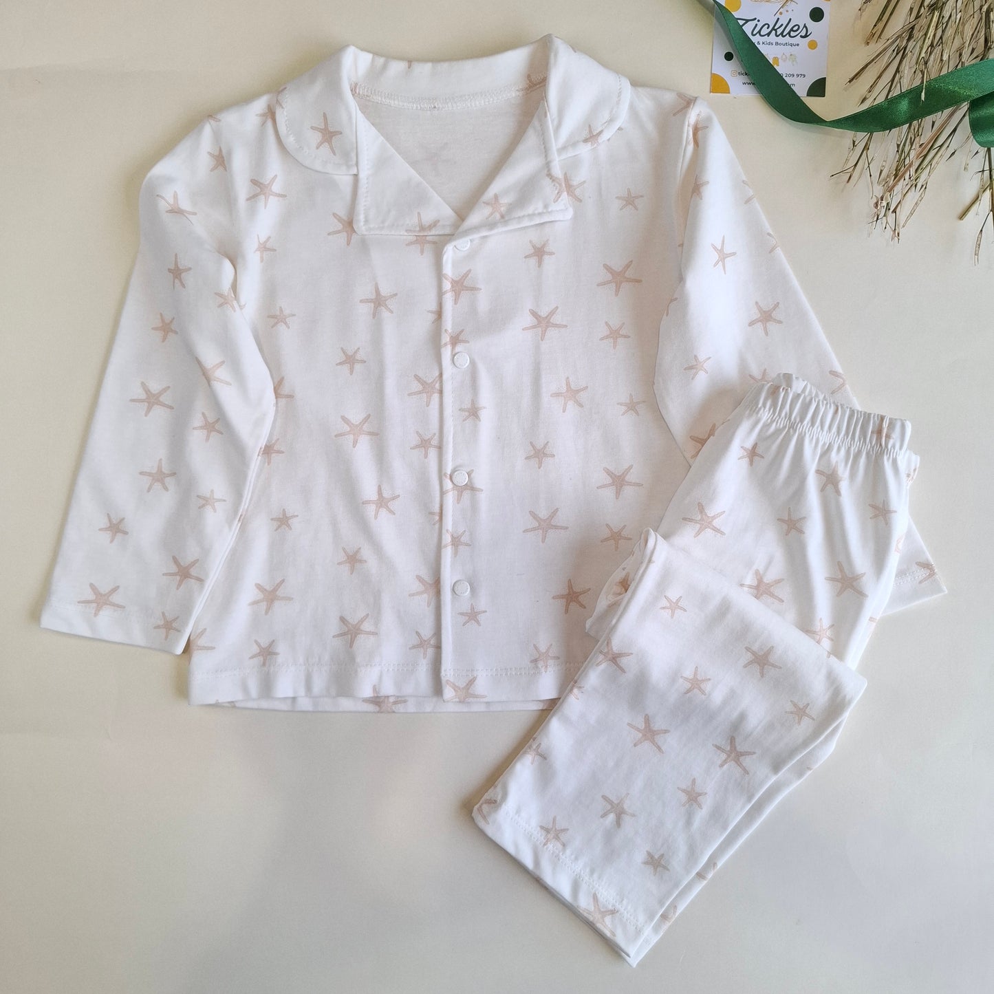 Pajamas - Starfish - 9M-4Y