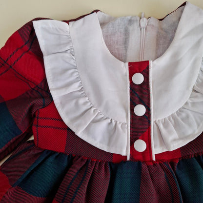 Jingle Bell Dress - 100% Cotton - 6-36M