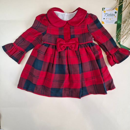 Mistletoe Dress - 100% Cotton - 6-36M