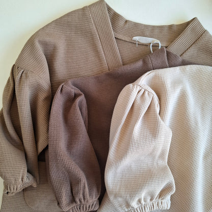 Cardigan - Brown/Beige/Off-White - 9M-4Y
