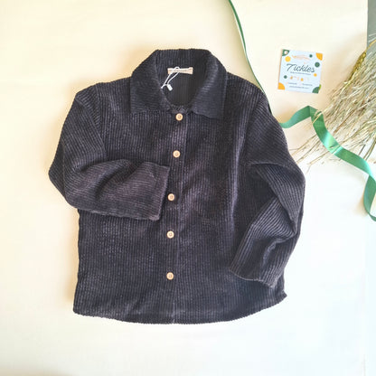 Vintage Ruffle Set - Black - 1-6Y