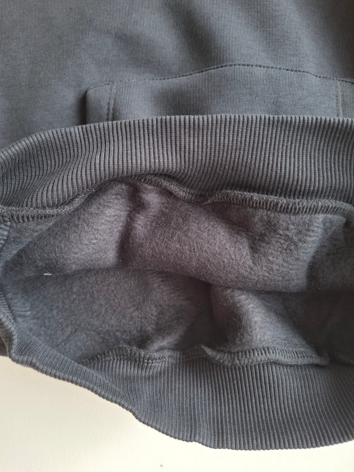 Fleeced Hoodie - Anthracite/Purple - 1-6Y