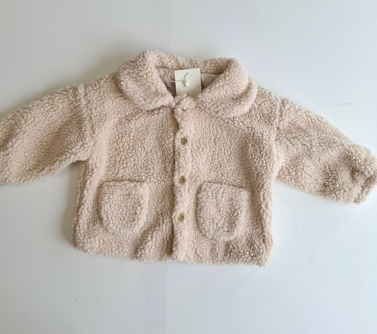 Shepherd Beige Jacket - 9M-4Y