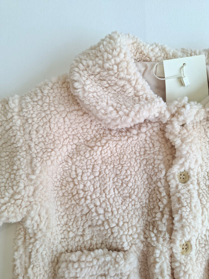 Shepherd Beige Jacket - 9M-4Y