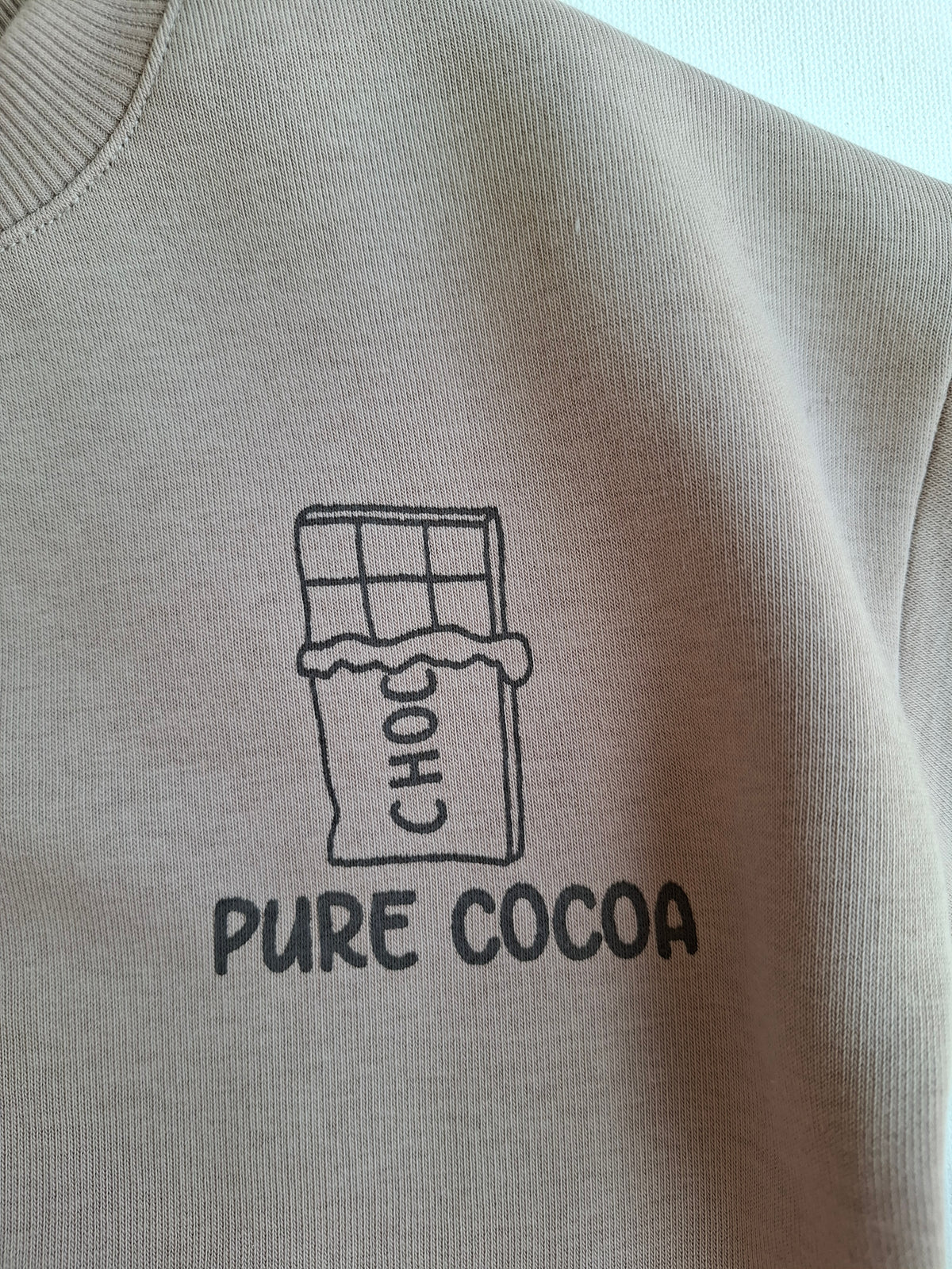 Pure Cocoa Fleeced Set - 9M-4Y