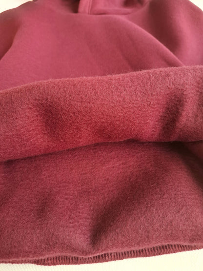 Fleeced Burgundy Set - 1-6Y