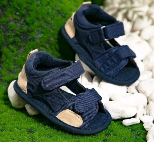 Navy Sandals