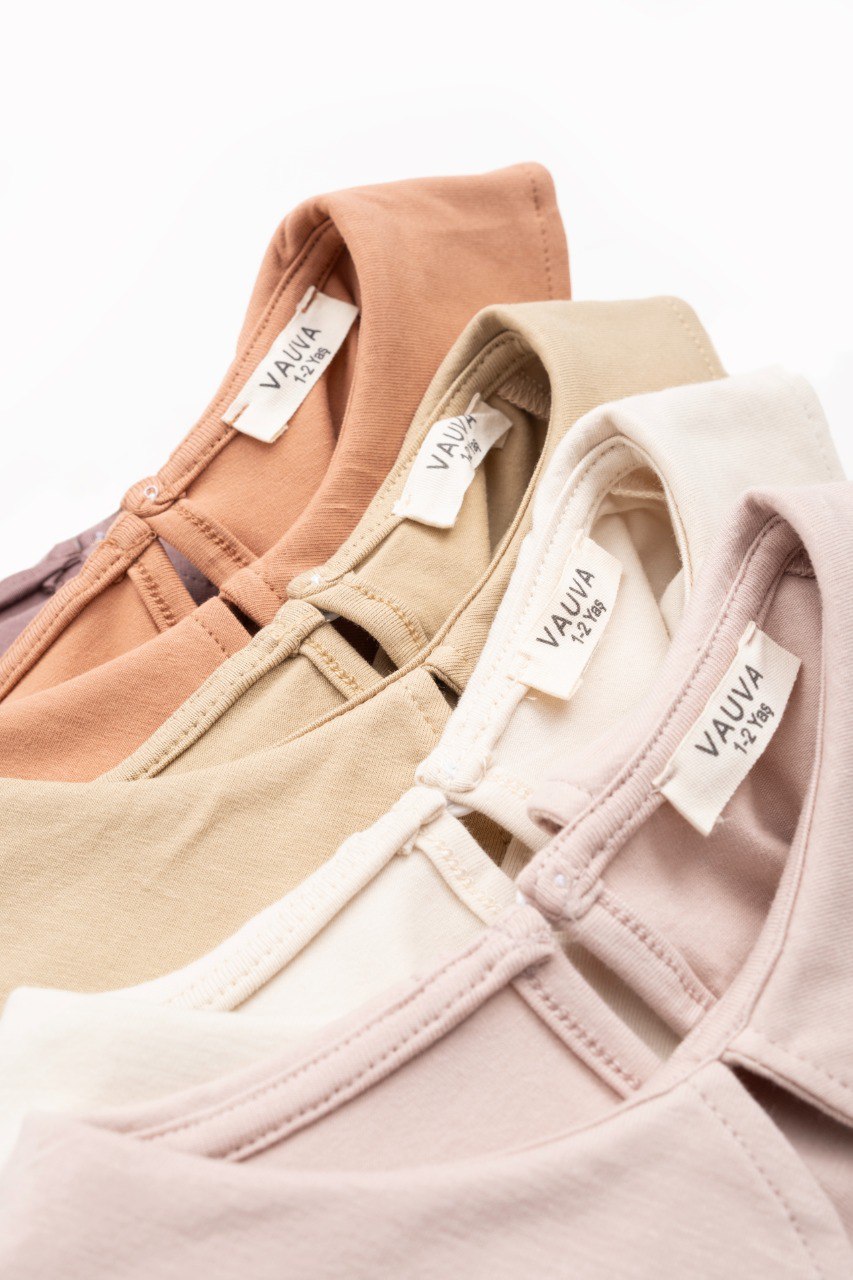 Petal Top - Off-White/Pink - 1-6Y