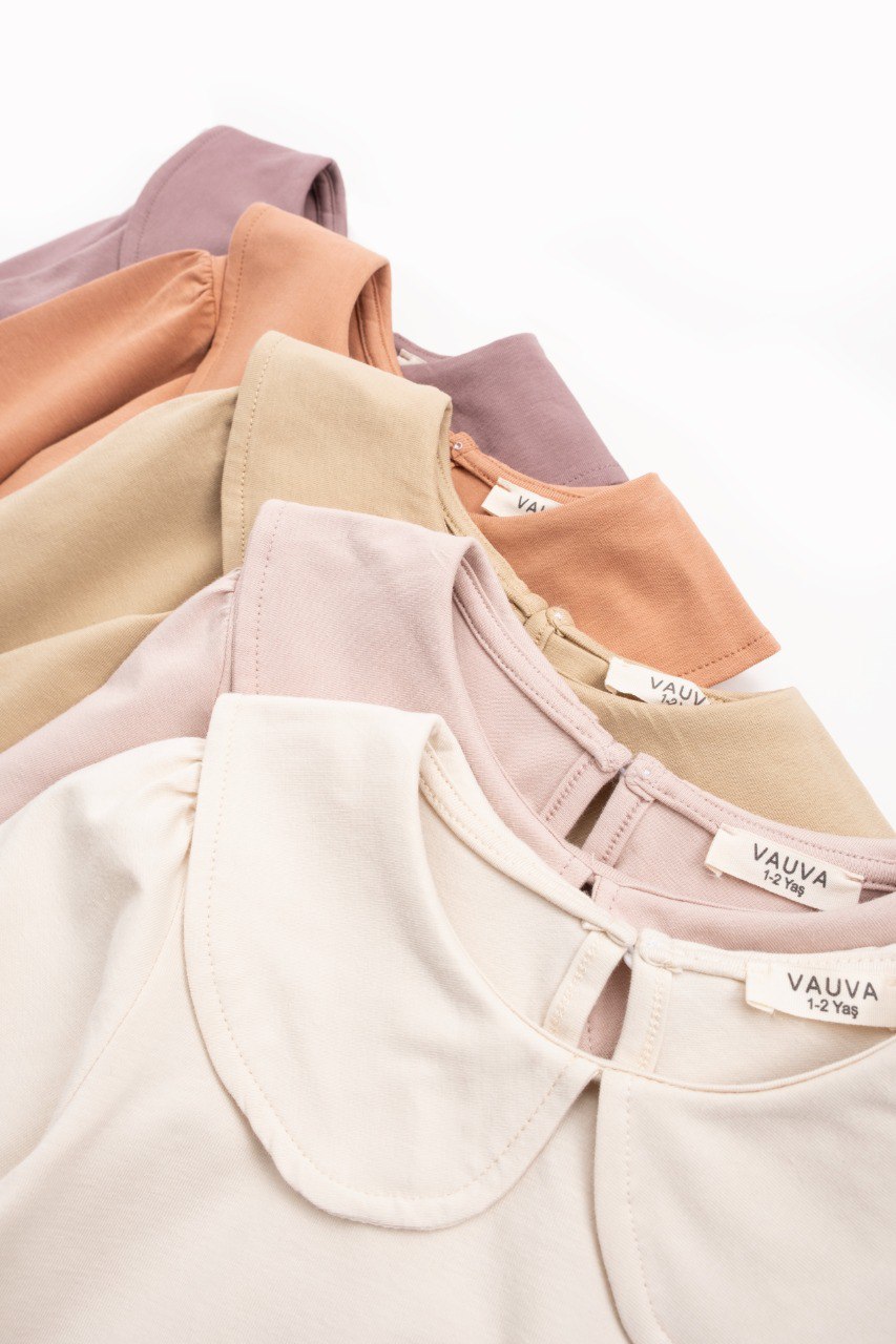 Petal Top - Off-White/Pink - 1-6Y