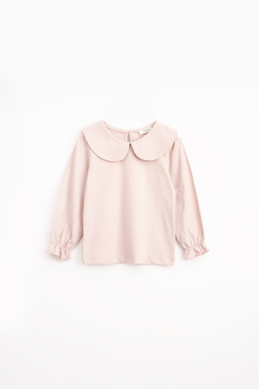 Petal Top - Off-White/Pink - 1-6Y