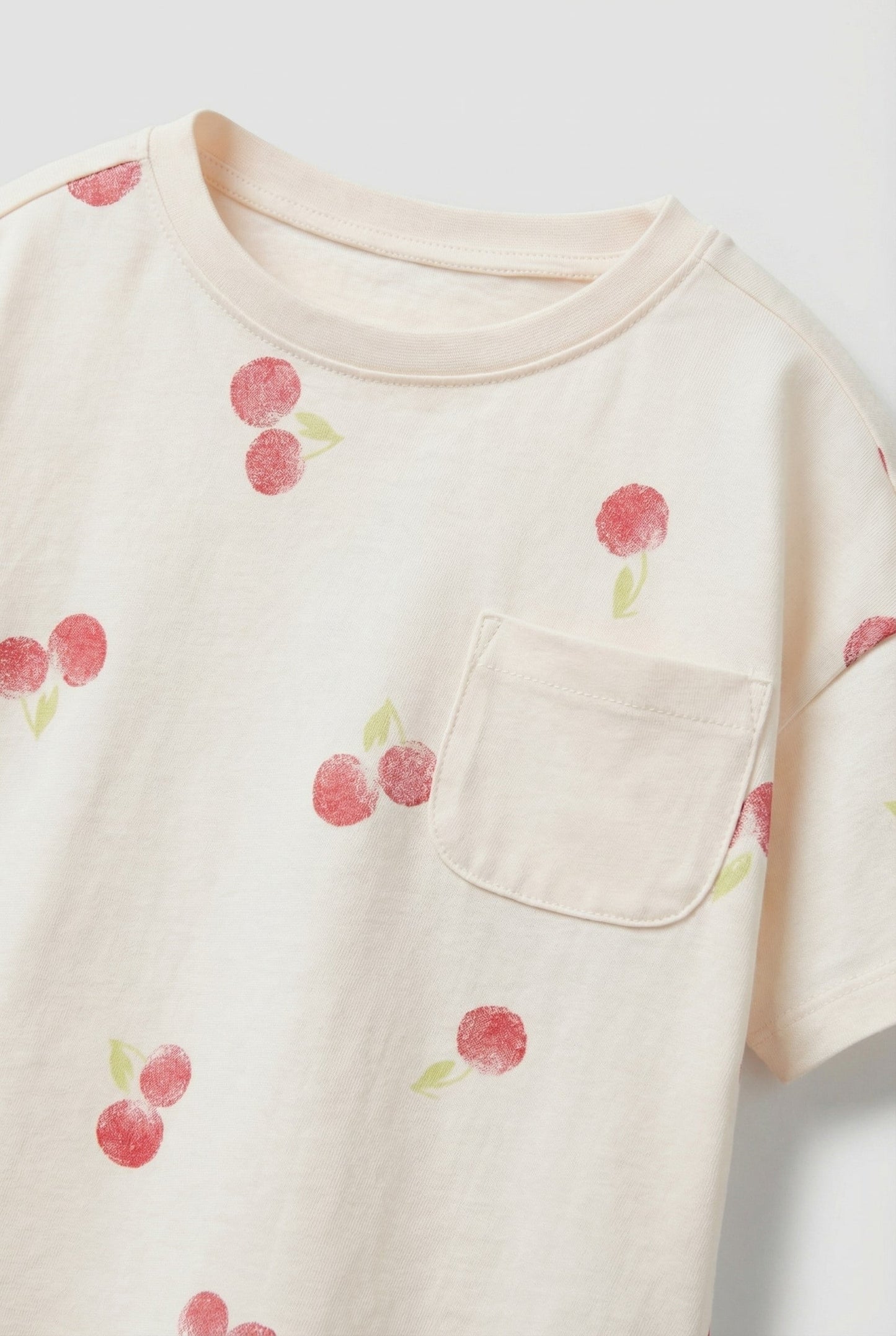 CHERRY Shorts & Tshirt Set - 2-8Y