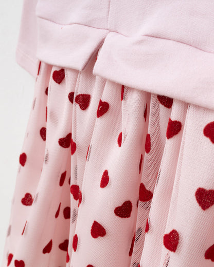 Dress Tulle with Bow Detail - 9M-4Y