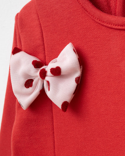 Dress Tulle with Bow Detail - 9M-4Y