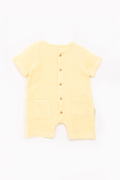 Baby Muslin Romper - Soft Cotton 6M -3Y