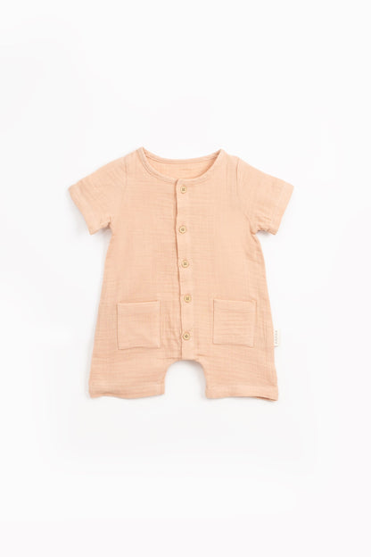 Baby Muslin Romper - Soft Cotton 6M -3Y