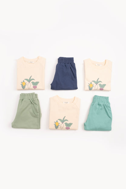 "Home Grown" Summer Short and T-Shirt Set 1-6 Y