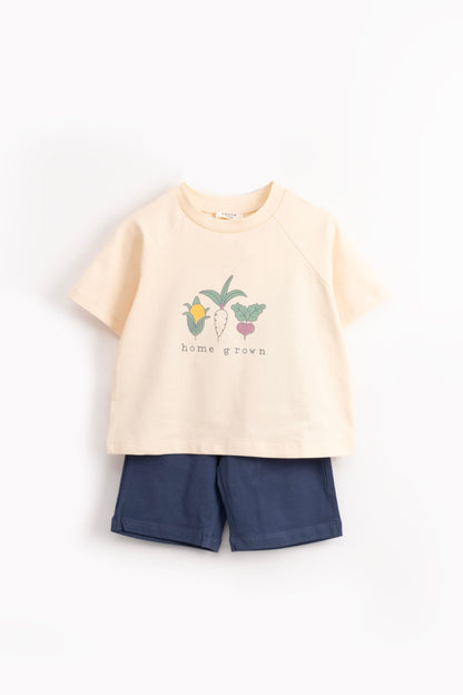 "Home Grown" Summer Short and T-Shirt Set 1-6 Y